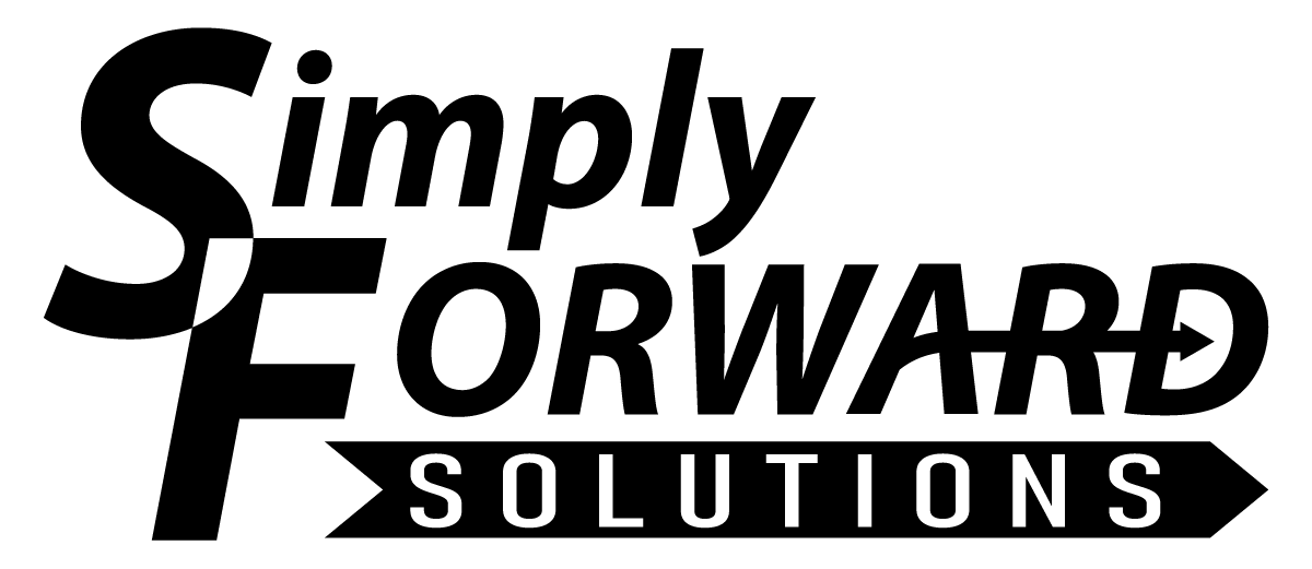 2color_BW_WW_Finalv1200-2 Simply Forward Solutions Logo